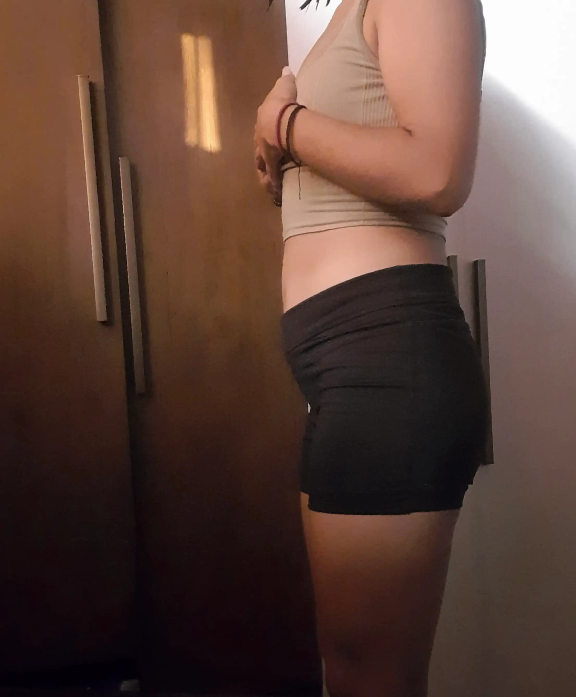 Antes del progreso de Angie, 21 años